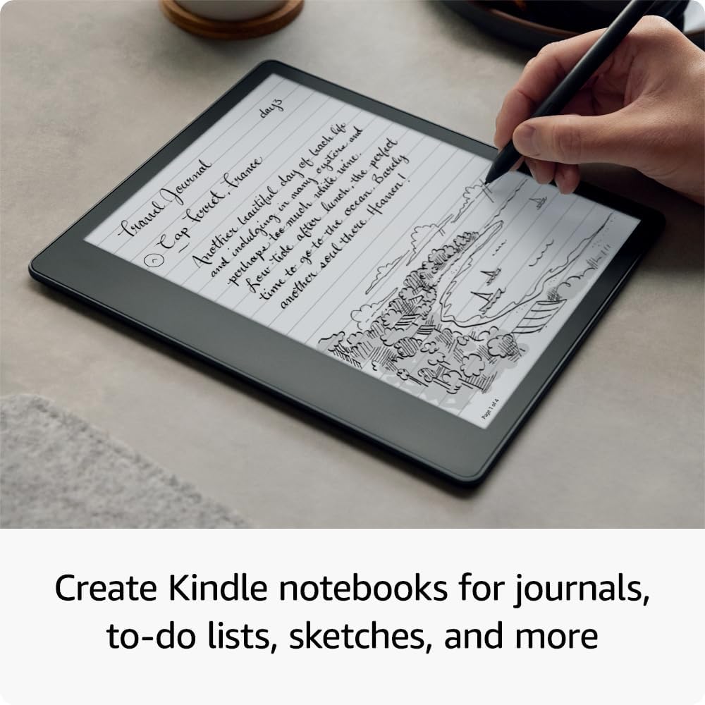 Amazon Kindle Scribe - 64GB, Premium Stylus Pen, bez reklam - černý