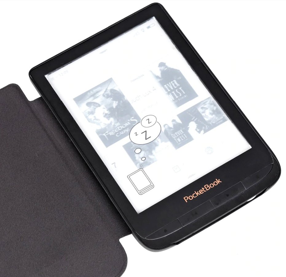 Durable Lock DL1250 - pouzdro pro Pocketbook 616 / 617 / 618 / 627 / 628 / 632 / 633 - tmavě růžové