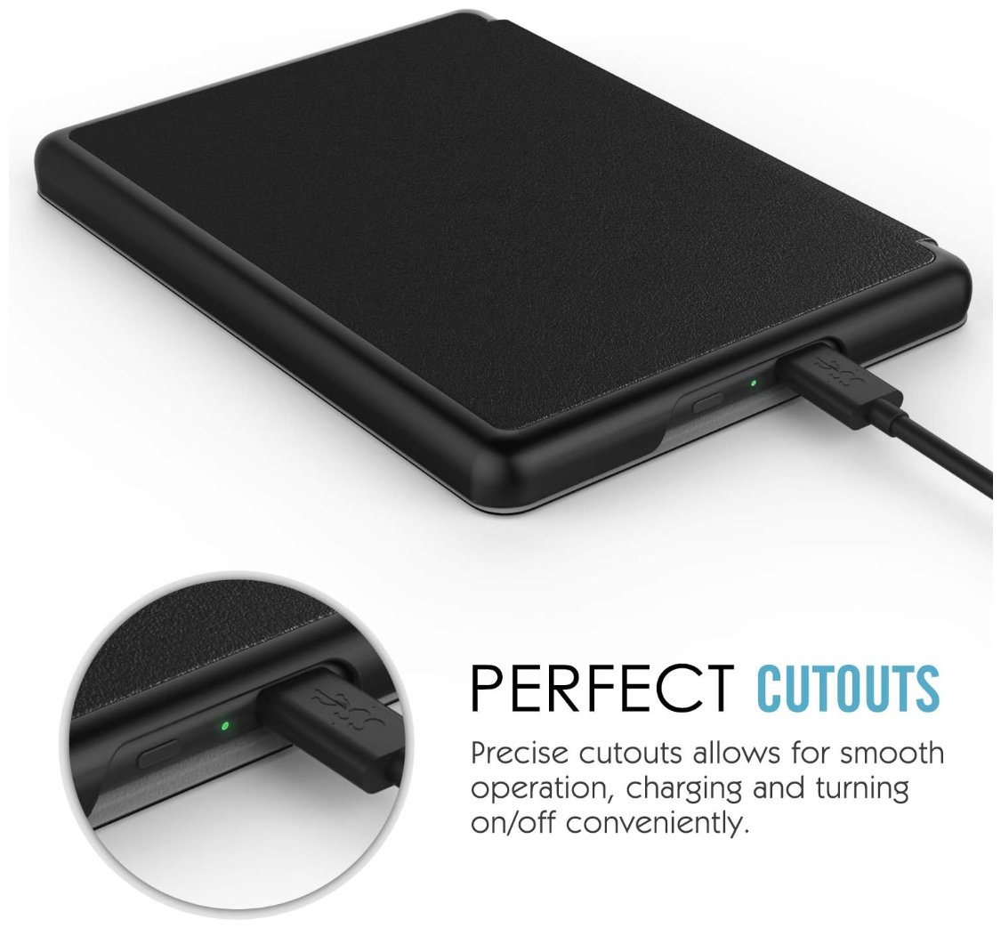 Origami Durable Lock OR56 - pouzdro pro Amazon Kindle 2019/2020, magnet, stojánek - černé