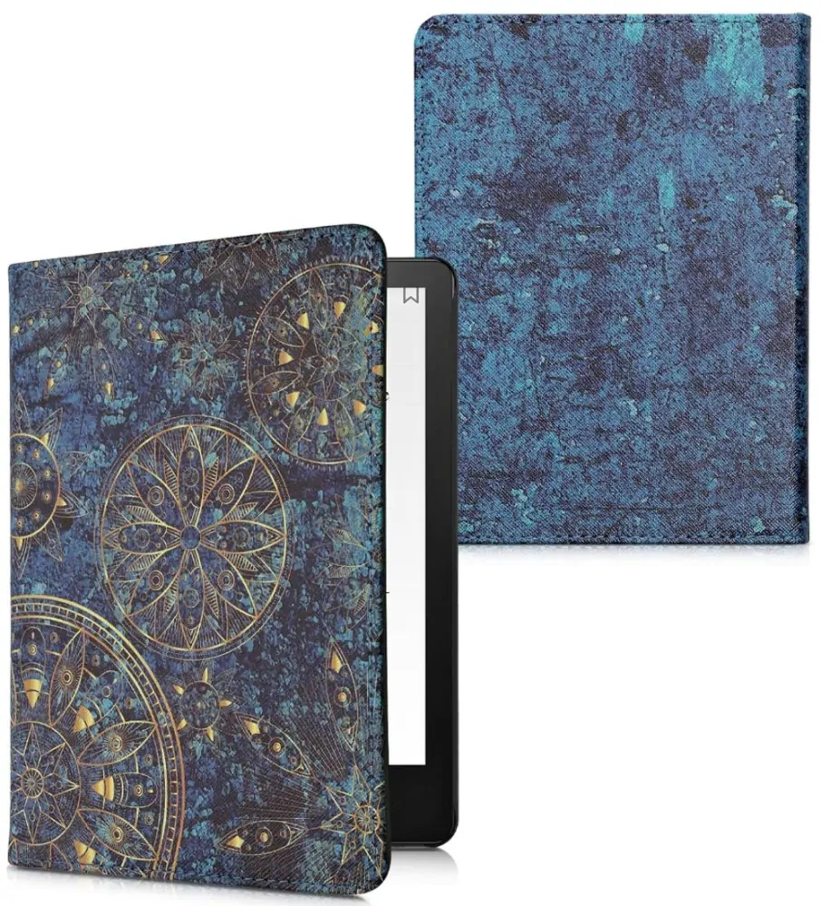 Pouzdro KW Mobile - Golden Mandalas - KW5781018 - pro Amazon Kindle Paperwhite 5 (2021) - vícebarevné, kapsa na ruku
