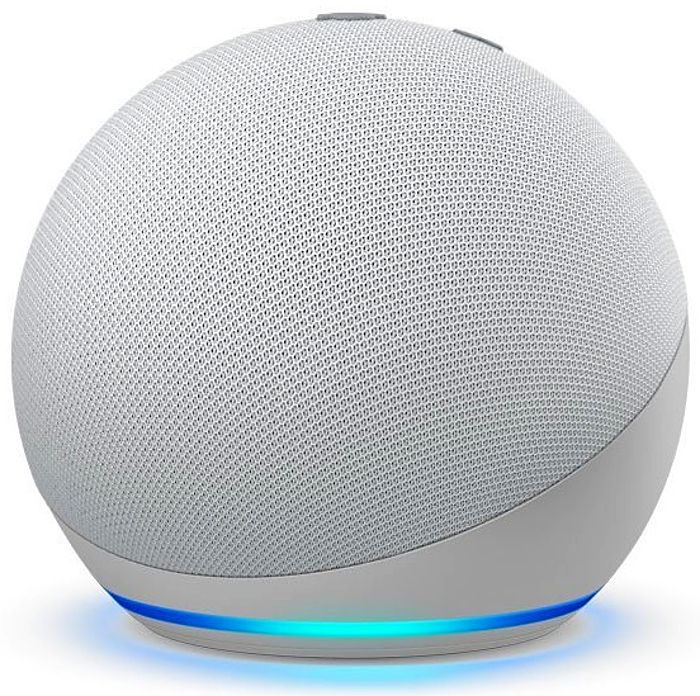 Amazon Echo DOT 2022 (5. generace) - hlasový asistent - Glacier White (bílý)