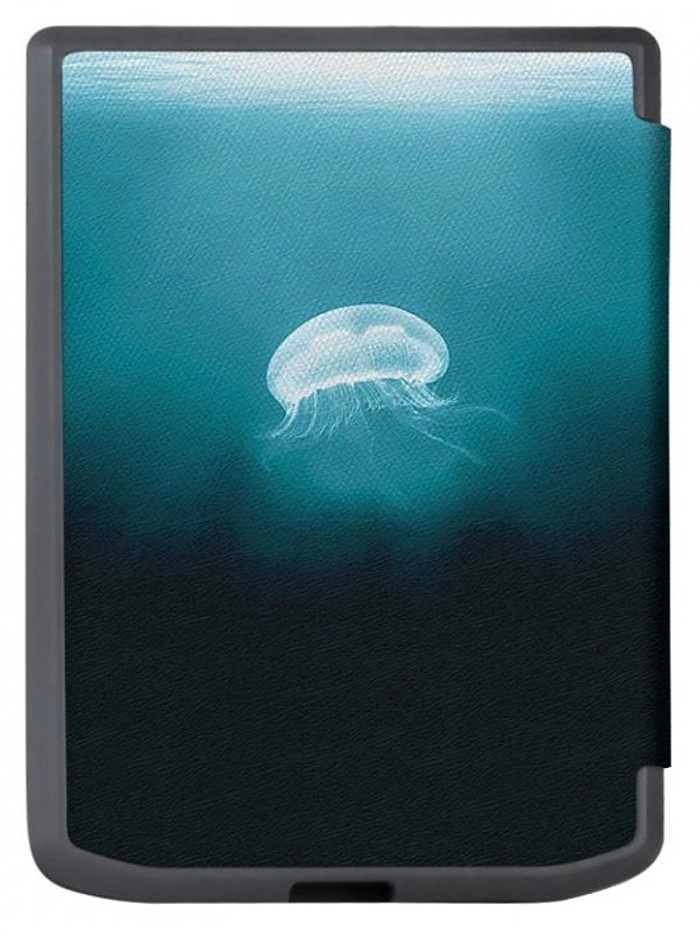 Pouzdro B-SAFE LOCK 3514, obal na Pocketbook 629 Verse / 634 Verse Pro - magnetické zavírání, AutoSleep, motiv Medusa