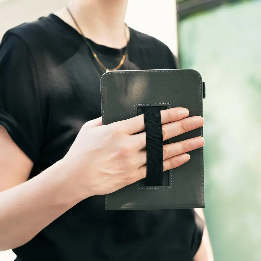 Pouzdro KW Mobile - Case with Strap Stand -  KW5626377 - pro Amazon Kindle Paperwhite 5 (2021) - tmavě růžové