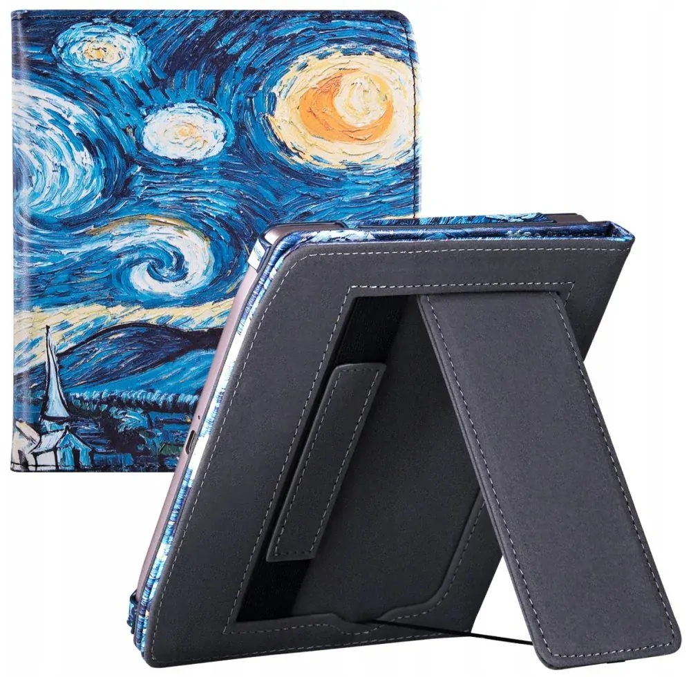 Fortress FT4034 - pouzdro se stojánkem pro Pocketbook 700 Era - motiv Nightlake, magnet, AutoSleep