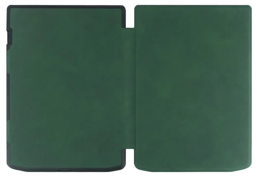 Pouzdro Durable Lock DL4045, obal na Pocketbook 743G InkPad 4 a Pocketbook 743C InkPad Color (2/3) - zelené, magnetické zavírání, AutoSleep