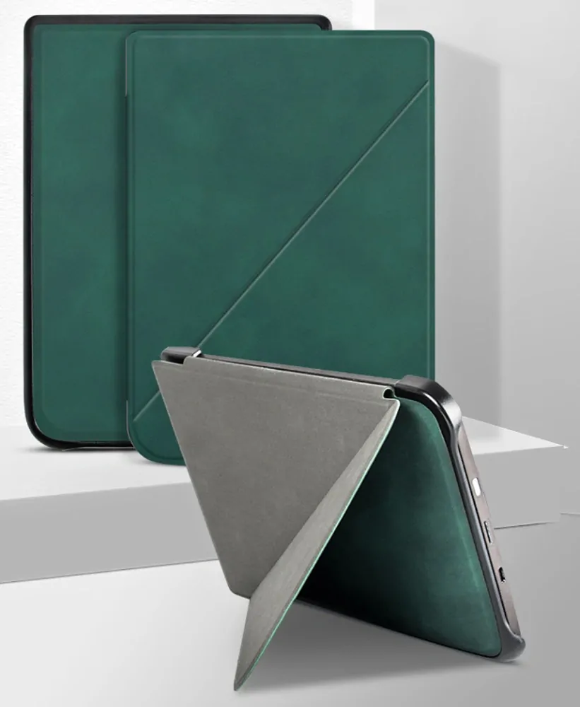 ARMORI KEEPER K023, pouzdro se stojánkem pro Pocketbook 740 InkPad 3 - zelené