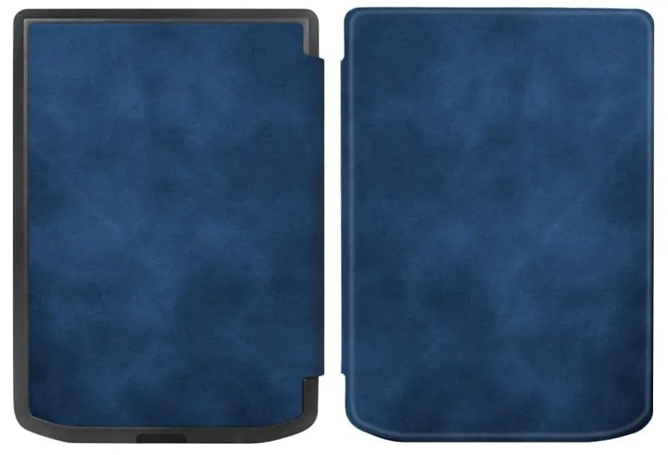 Armori Trimer T055, pouzdro pro Pocketbook 629 Verse / 634 Verse Pro - magnetické zavírání, AutoSleep, tmavě modré