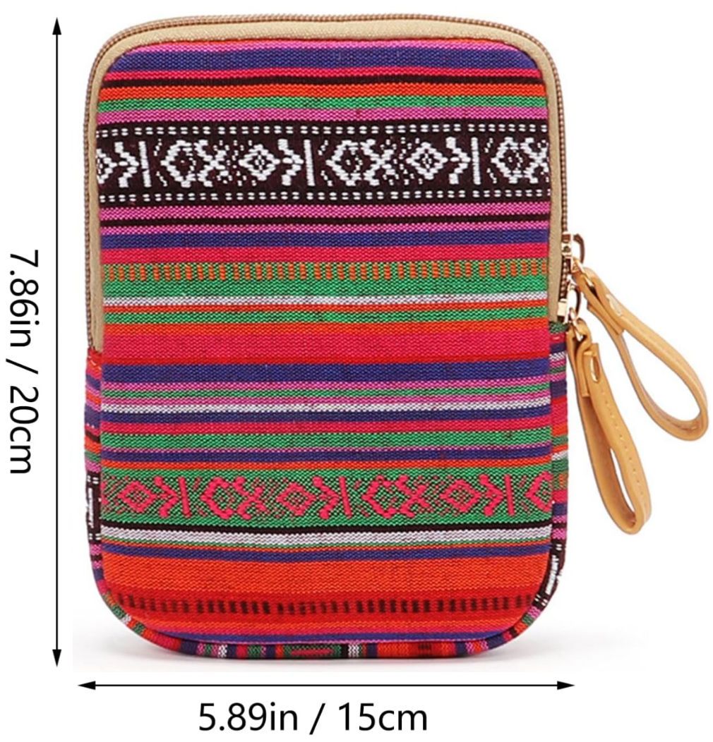 ARMORI Zipper Z081 - motiv Runes - Univerzální pouzdro pro čtečky 6" - textilní, zip