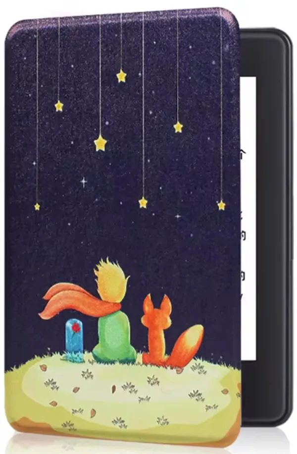 Armori Trimer T143, pouzdro pro Amazon Kindle 8 (2016) - magnetické zavírání, AutoSleep, motiv Little Prince