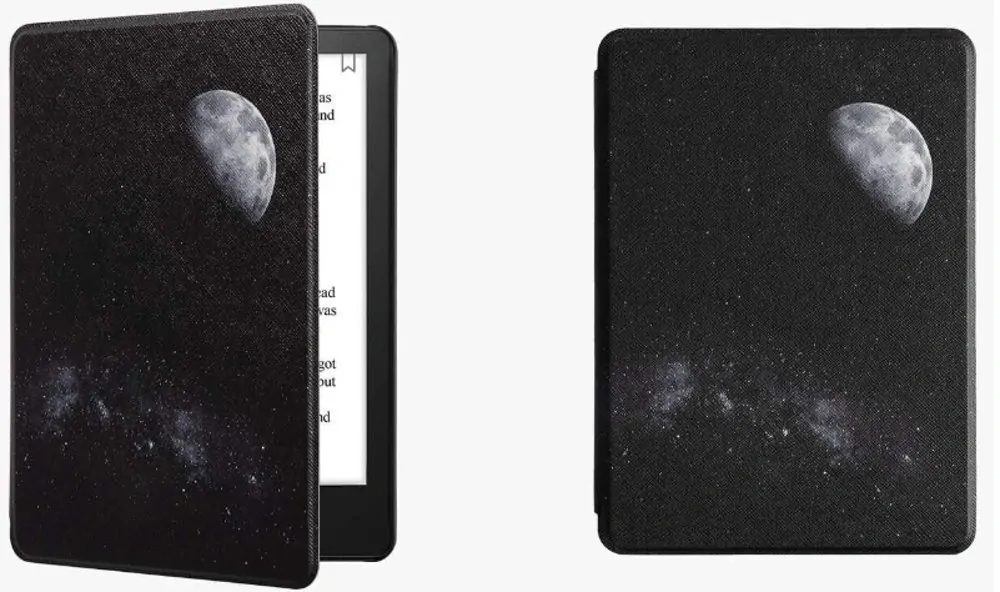 Armori Trimer T145, pouzdro pro Amazon Kindle 8 (2016) - magnetické zavírání, AutoSleep, motiv Moon