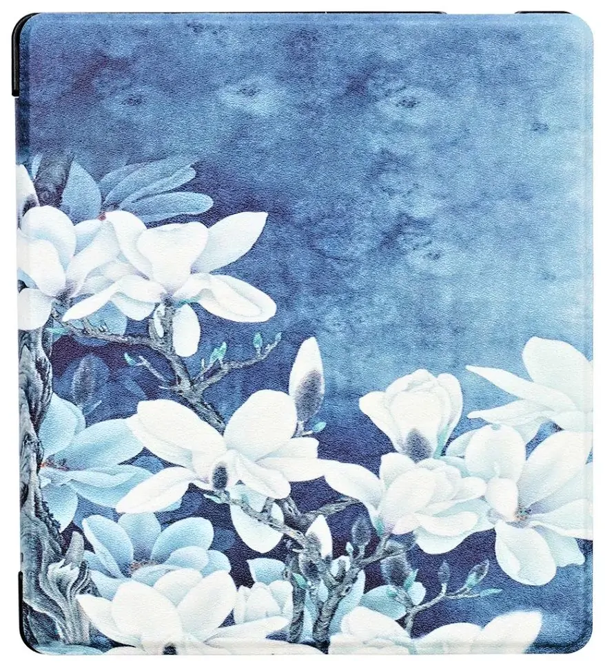 Armori Trimer T154, pouzdro pro Amazon Kindle Oasis 2/3 - magnetické zavírání, AutoSleep, motiv Icy Garden