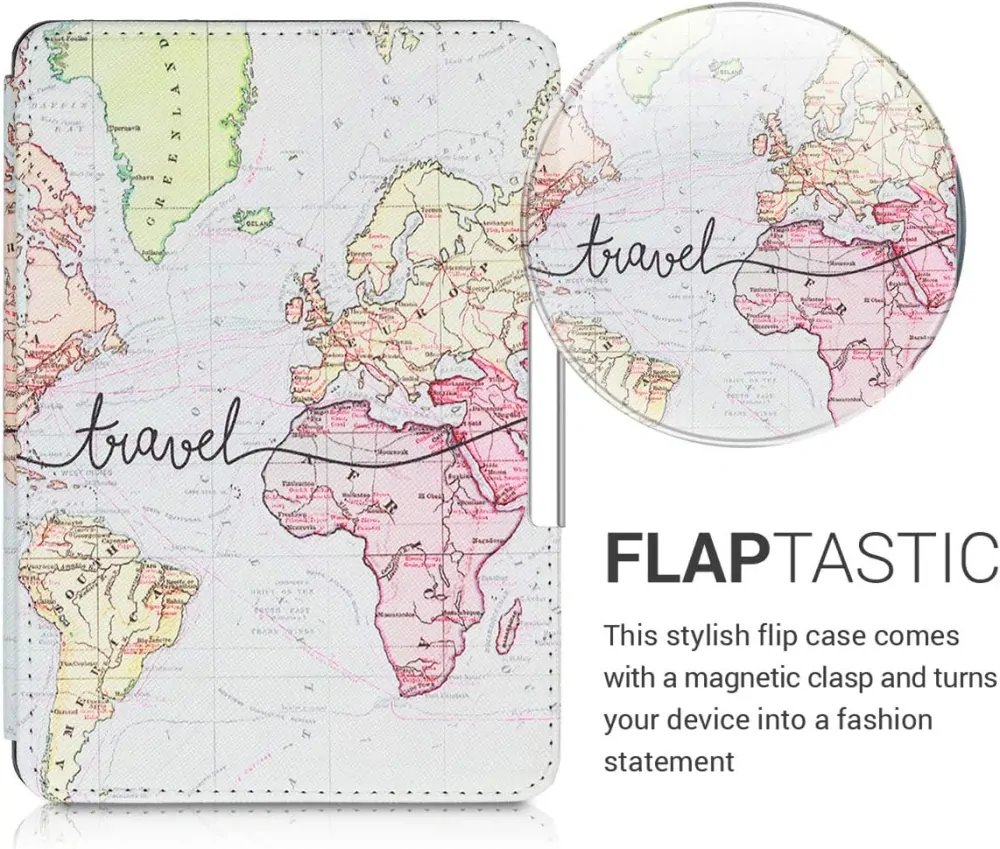 Pouzdro KW Mobile - Travel - KW4556912 - pro Amazon Kindle Paperwhite 1/2/3 - vícebarevné