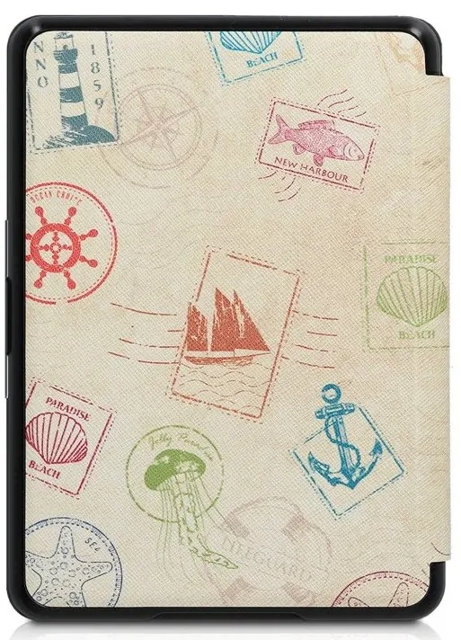 Pouzdro KW Mobile - Stamp Mark - KW4664427 - pro Amazon Kindle Paperwhite 4 (2018) - vícebarevné