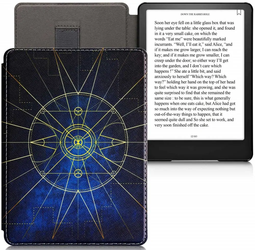 Pouzdro KW Mobile - Galactic Compass - KW5781001 - pro Amazon Kindle Paperwhite 5 (2021) - vícebarevné
