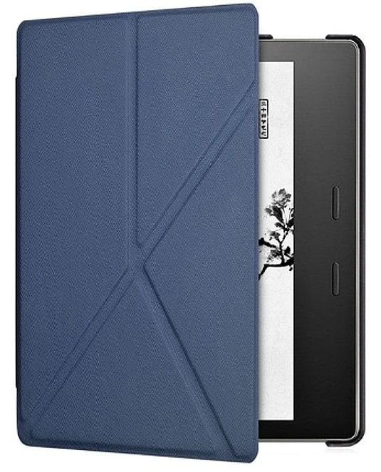 Obal Durable Lock Origami DLO-03 na Amazon Kindle Oasis 2 / 3 - tmavě modré