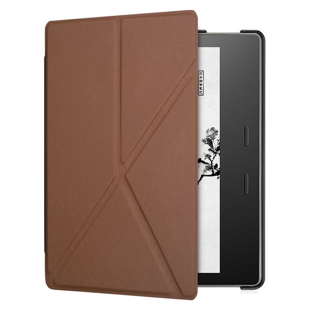 Obal Durable Lock Origami DLO-04 na Amazon Kindle Oasis 2 / 3 - hnědé