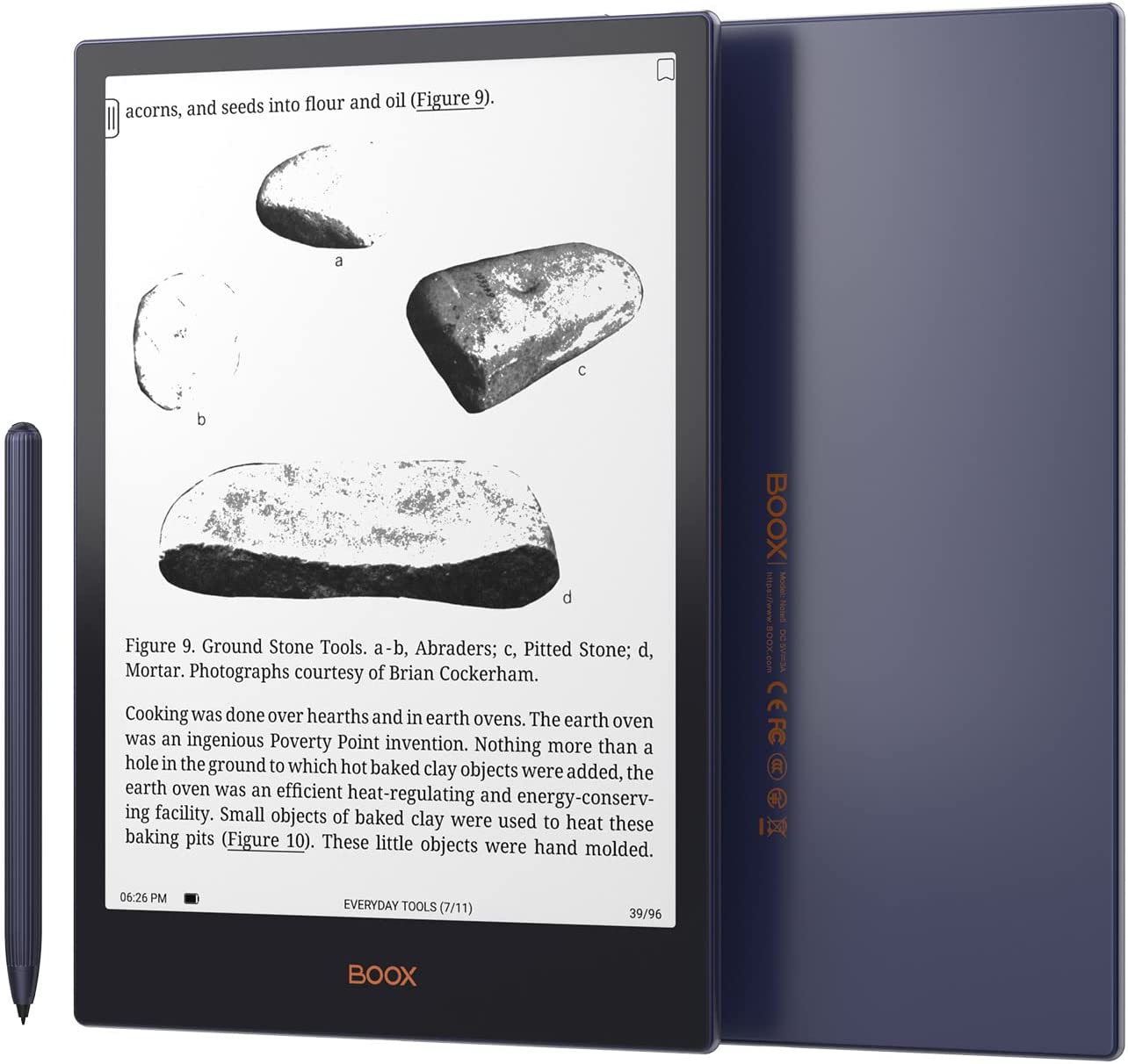 Onyx Boox Note 5 - 10,3" displej, 64 GB, WiFi, BT, audio, android 11, tmavě modrý