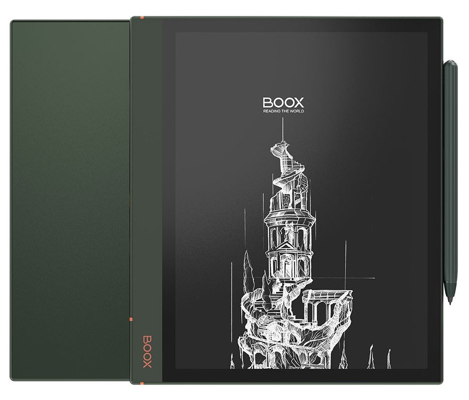 Onyx Boox Note Air 2 Plus - 10,3" displej, 64 GB, WiFi, BT, audio, android 11, tmavě zelený