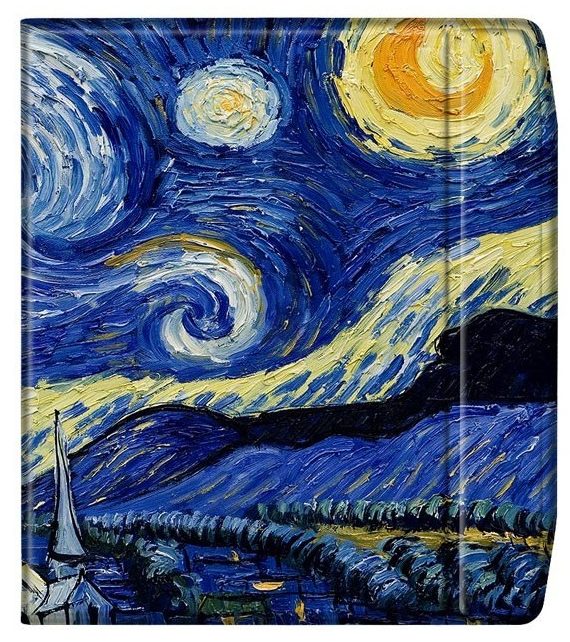 Pouzdro B-Safe Magneto 3416 na Pocketbook 700 Era - motiv Gogh