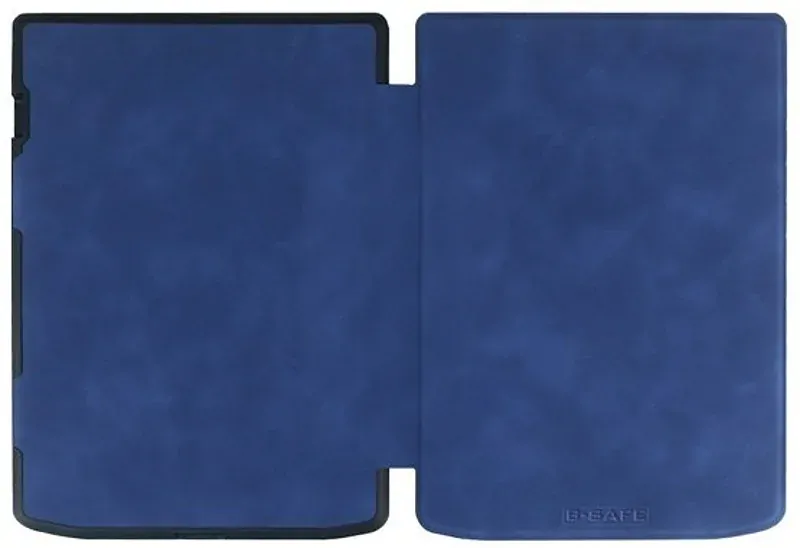Pouzdro B-SAFE LOCK 3477, obal na Pocketbook 743G InkPad 4 a Pocketbook 743C InkPad Color 2 - tmavě modré, magnetické zavírání, AutoSleep