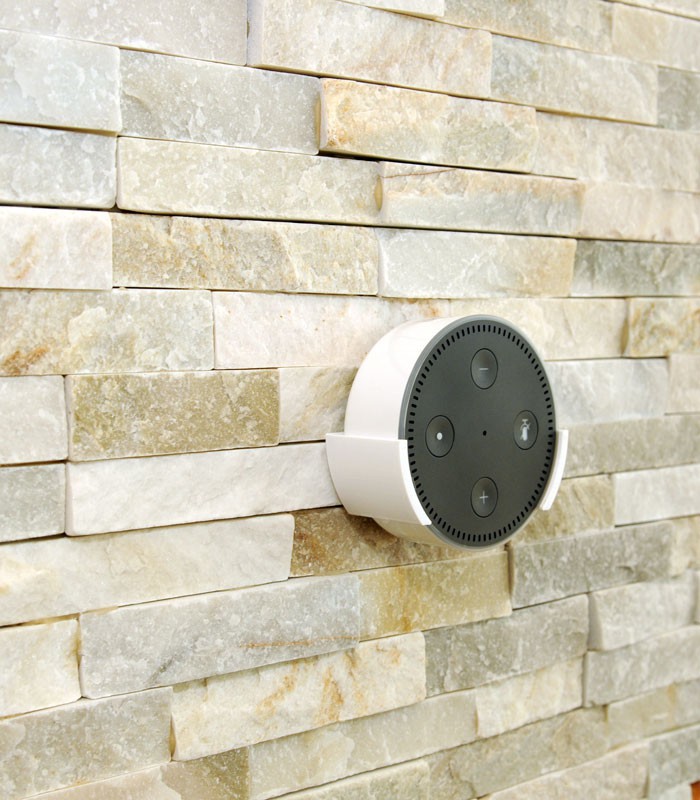 B-SAFE DRŽÁK AMAZON ECHO DOT WALL MOUNT, BÍLÝ