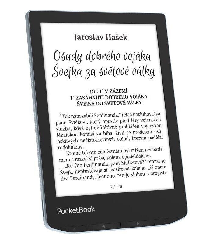 PocketBook 629 Verse - 8GB, WiFi, Bright Blue (modrý)