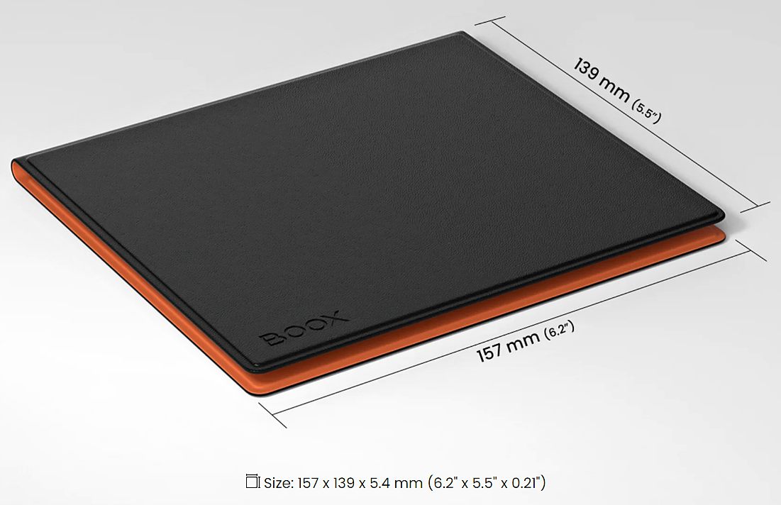 ONYX BOOX pouzdro pro PAGE, magnetické, černé
