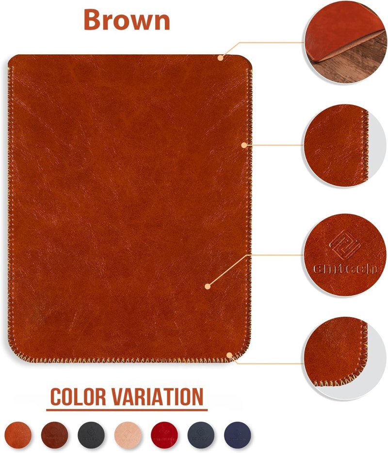 Durable Lock Sleeve DLS-203 - univerzální pouzdro na čtečky knih, typ Sleeve - tmavě hnědé