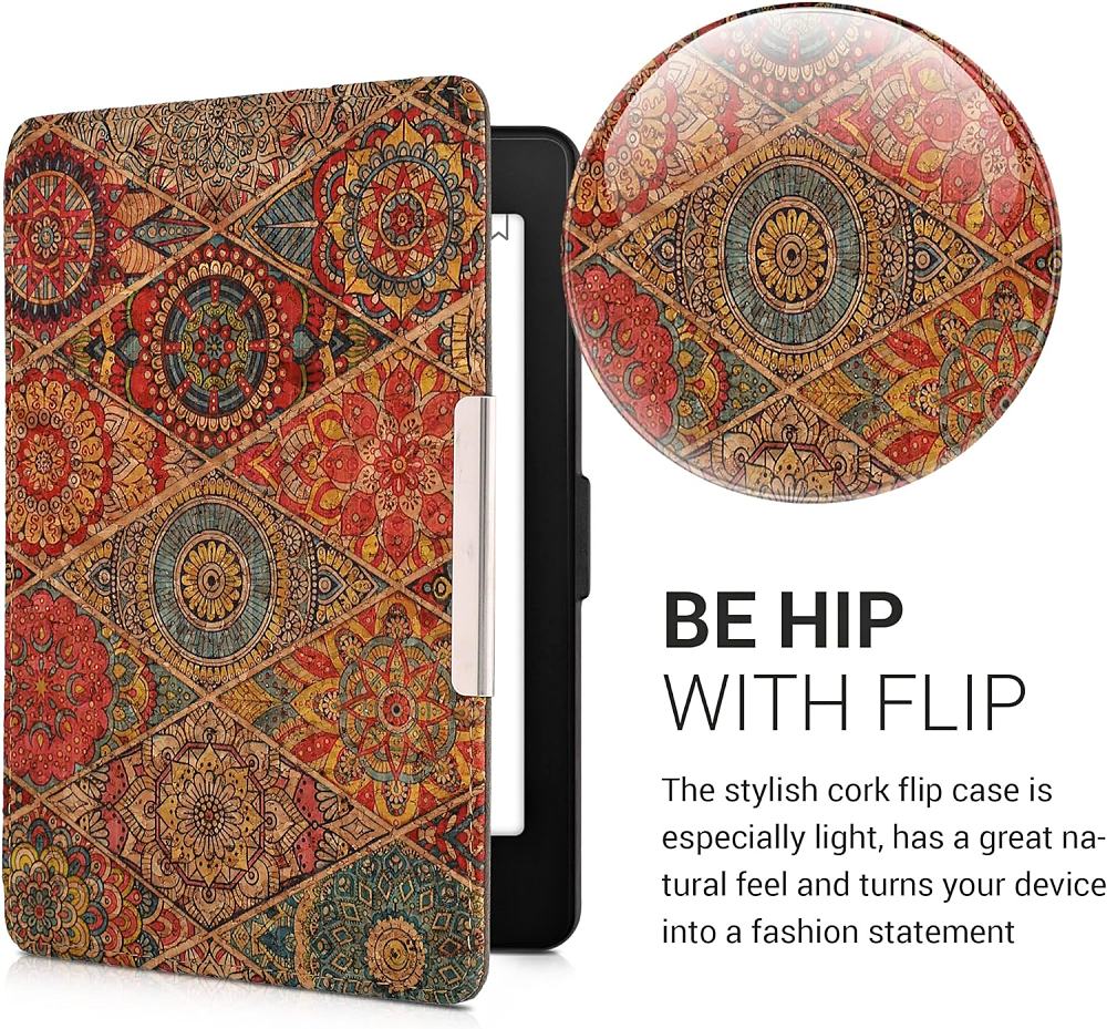 Pouzdro KW Mobile - Fractions - KW5938901 - pro Amazon Kindle Paperwhite 1/2/3 - vícebarevné