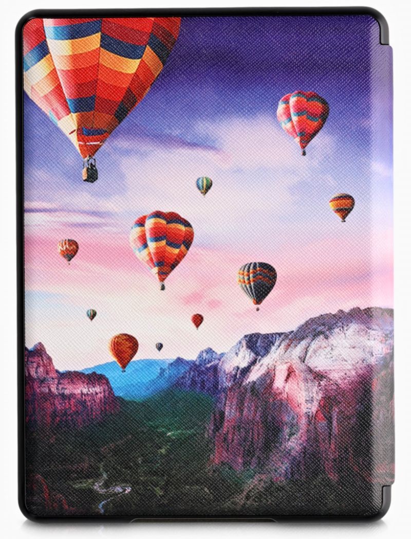 Pouzdro KW Mobile - Hot Air Balloons - KW5625621 - pro Amazon Kindle Paperwhite 5 (2021) - vícebarevné