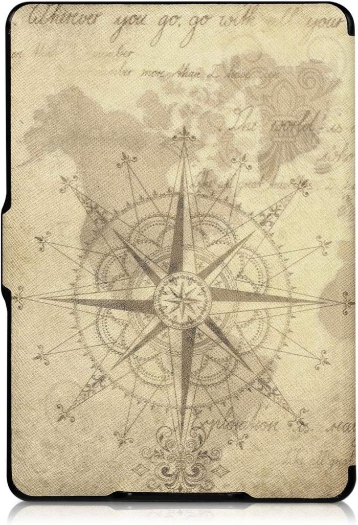 Pouzdro KW Mobile - Travel Vintage - KW2313637 - pro Amazon Kindle Paperwhite 1/2/3 - vícebarevné