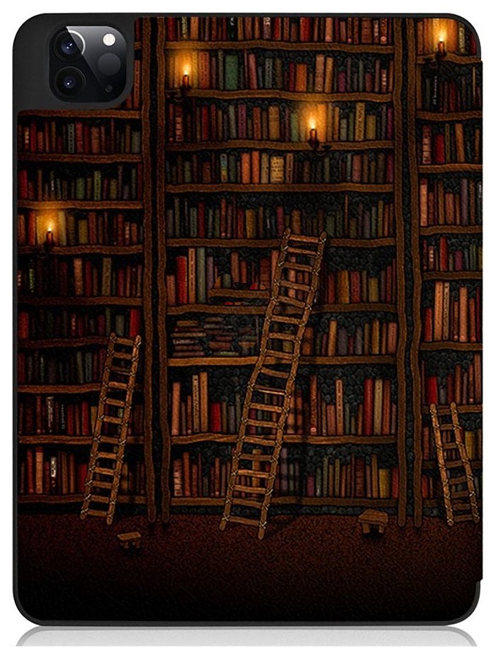 B-Safe Stand 3489 pouzdro pro Apple iPad Air 10.9", iPad Pro 11" - motiv Library