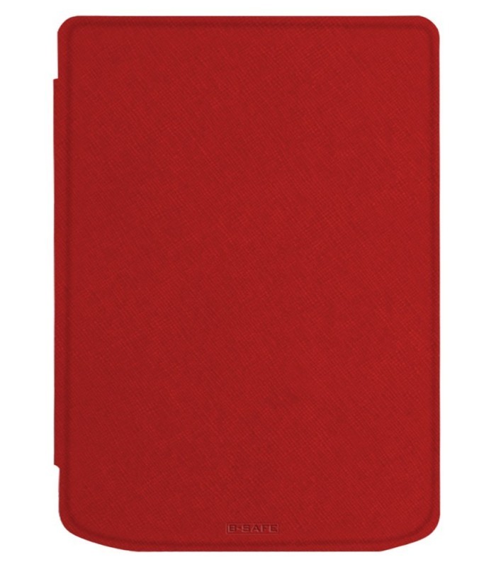 Pouzdro B-SAFE LOCK 3508, obal na Pocketbook 629 Verse / 634 Verse Pro - magnetické zavírání, AutoSleep, červené