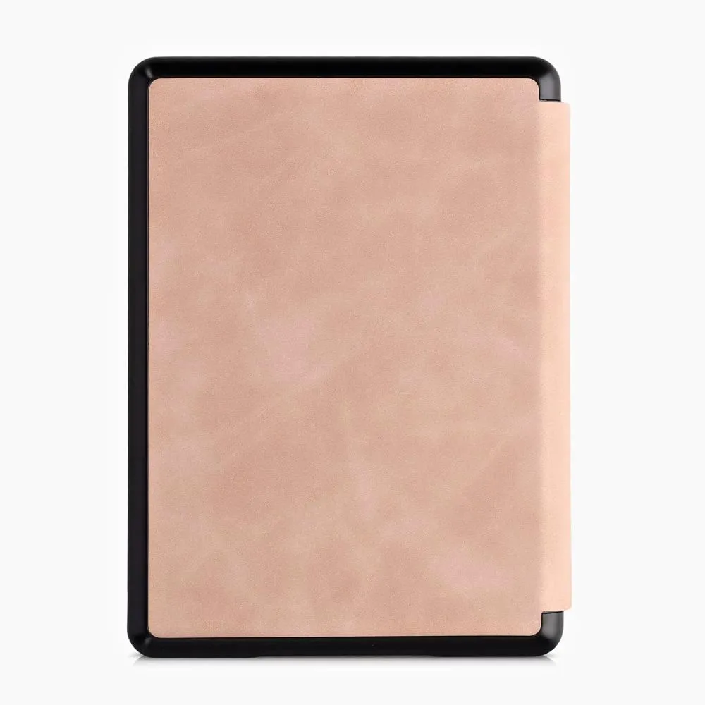 Pouzdro KW Mobile - Flip Peach - KW57159138 - pro Amazon Kindle Paperwhite 5 (2021) - světle oranžové