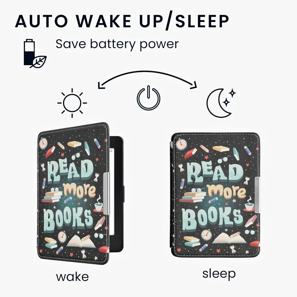 Pouzdro KW Mobile - Read More Books - KW2582456 - pro Amazon Kindle Paperwhite 1/2/3 - vícebarevné