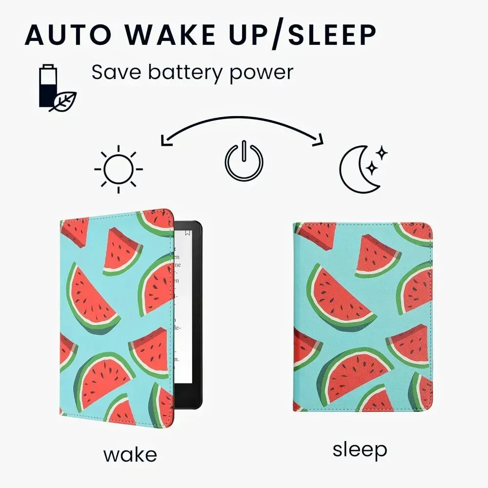 Pouzdro KW Mobile - Watermelon - KW5781028 - pro Amazon Kindle Paperwhite 5 (2021) - vícebarevné, kapsa na ruku