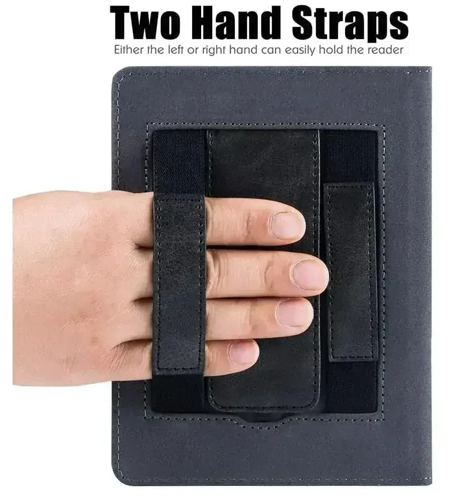 Fortress FT4001 - pouzdro se stojánkem pro Pocketbook 743 (G/C/K) - černé, magnet, AutoSleep