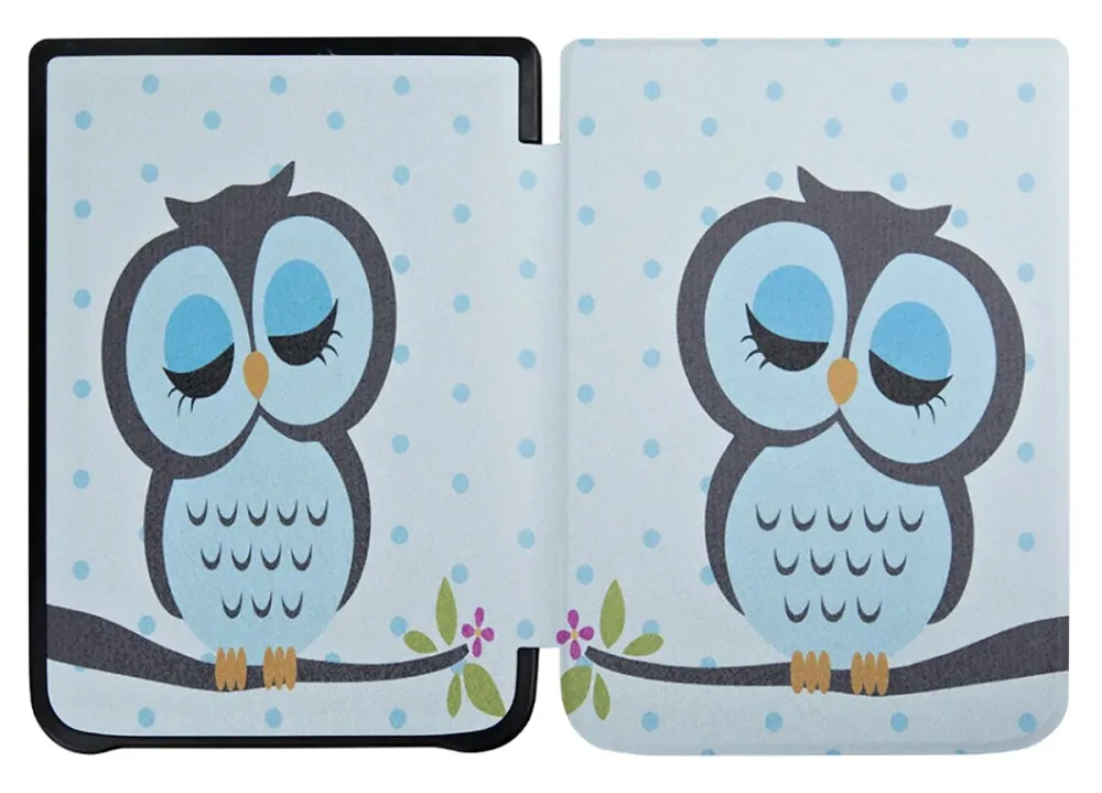 ARMORI TRIMER T018, pouzdro pro Pocketbook 740 InkPad 3 - motiv Owl