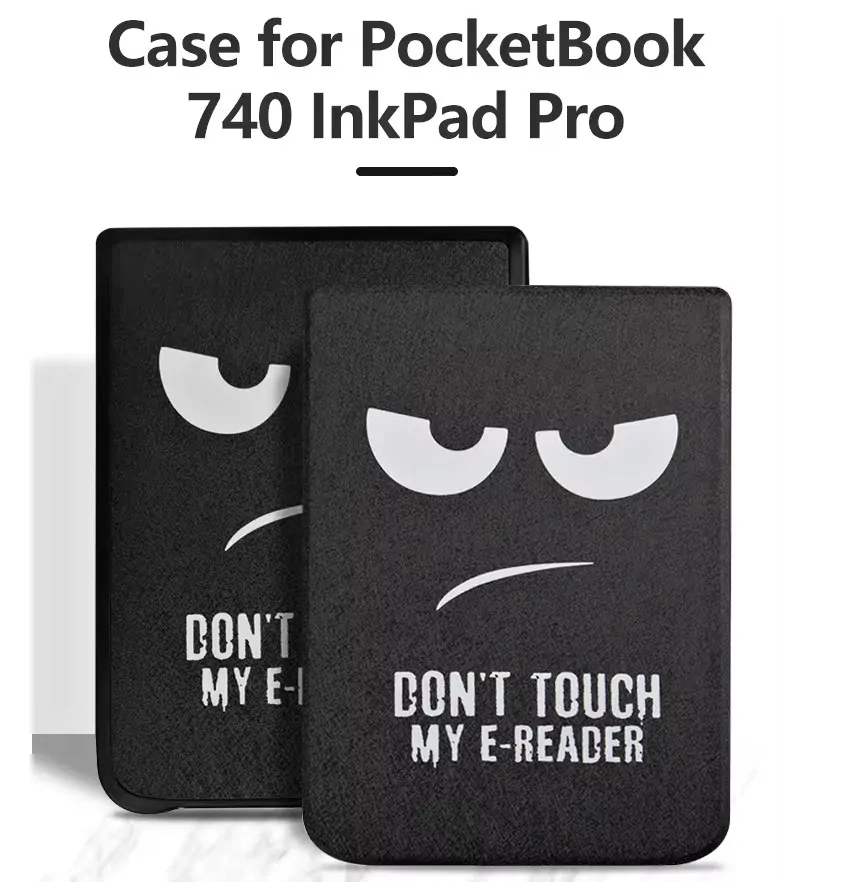 ARMORI TRIMER T021, pouzdro pro Pocketbook 740 InkPad 3 - motiv Dont Touch