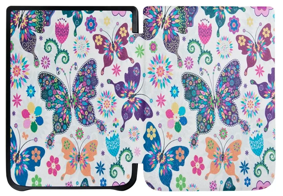 ARMORI TRIMER T022, pouzdro pro Pocketbook 740 InkPad 3 - motiv Butterfly