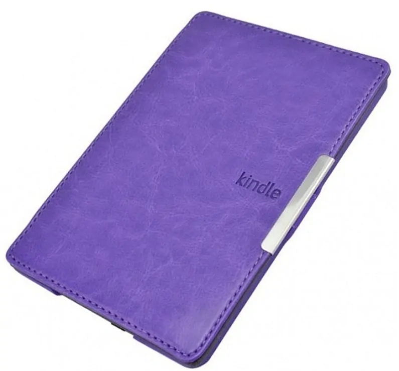 Premium Durable Lock PDL-106, obal na Amazon Kindle Paperwhite 1/2/3 - kapsa, fialový