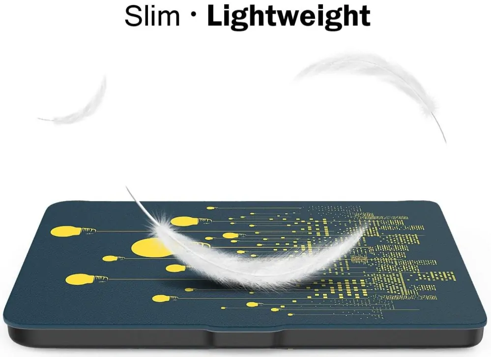 Armori Trimer T160, pouzdro pro Amazon Kindle Oasis 2/3 - magnetické zavírání, AutoSleep, motiv Lights