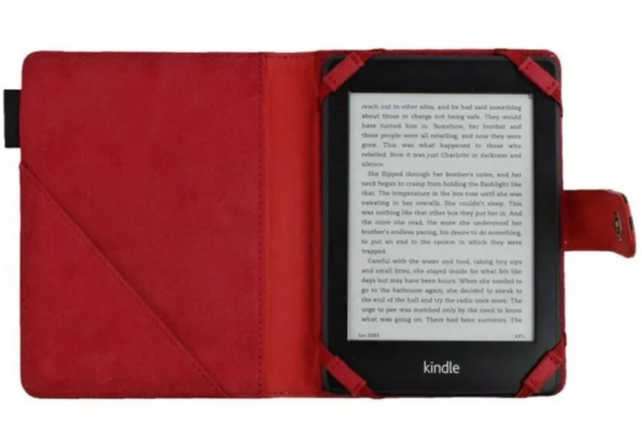 Pouzdro Lente Designs LD06 univerzální pouzdro pro čtečky knih - motiv Red Waterflow