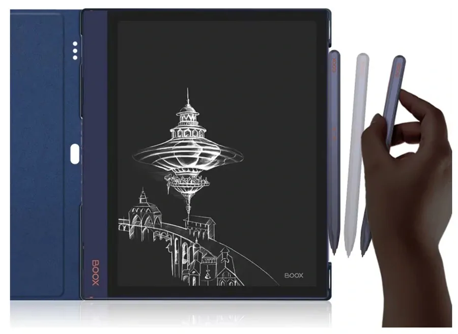 Armori Locker L209 - Pouzdro pro Onyx Boox Note Air / Air 2 / Air 2 Plus (10,3") - tmavě modré, magnet, stojánek, AutoSleep