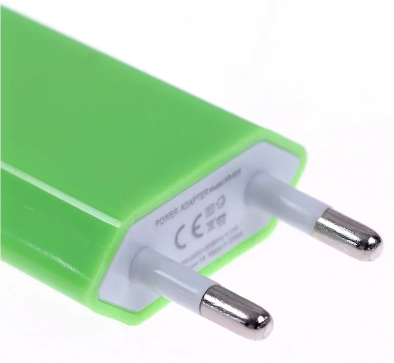 USB síťový adaptér - AR-1002 - Univerzální nabíječka, 5V/1A - zelená