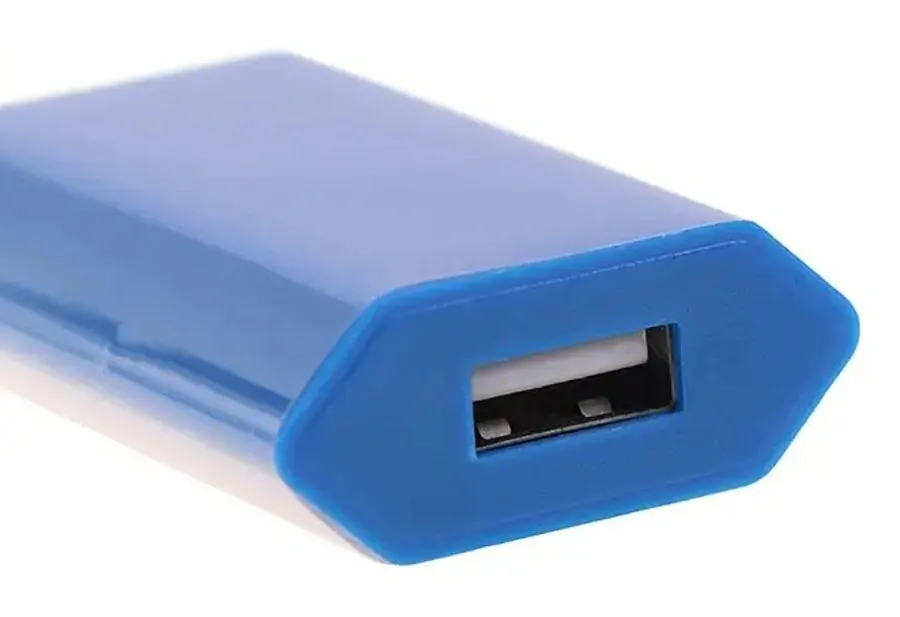 USB síťový adaptér - AR-1006 - Univerzální nabíječka, 5V/1A - modrá
