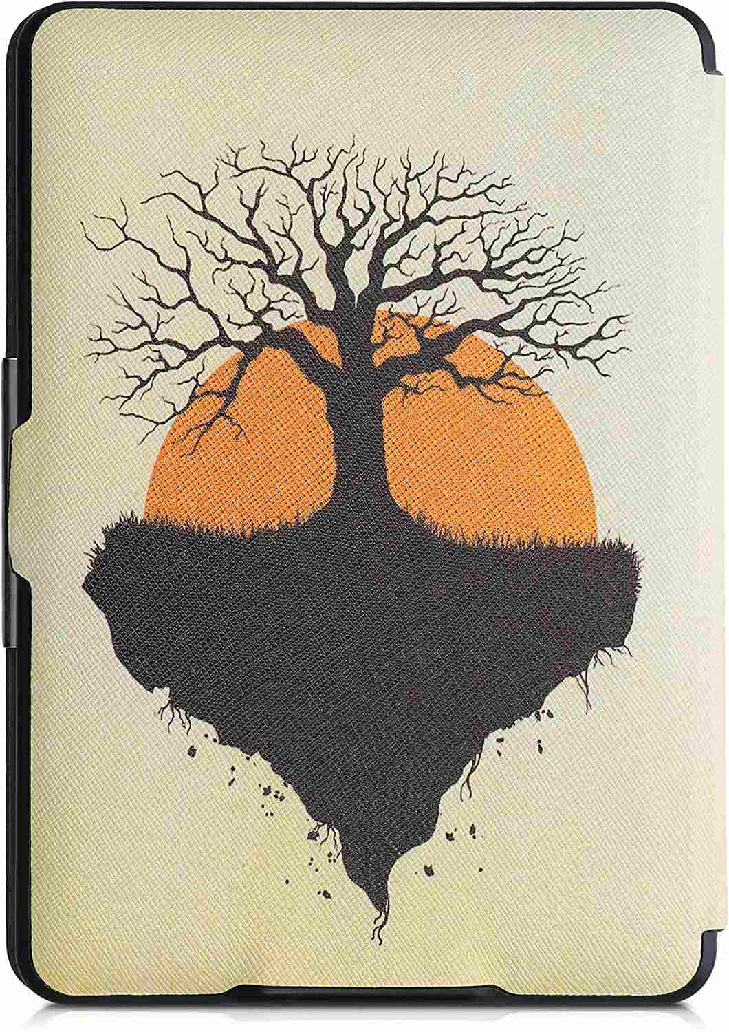 Pouzdro KW Mobile - Tree Root - KW2582442 - pro Amazon Kindle Paperwhite 1/2/3 - béžové