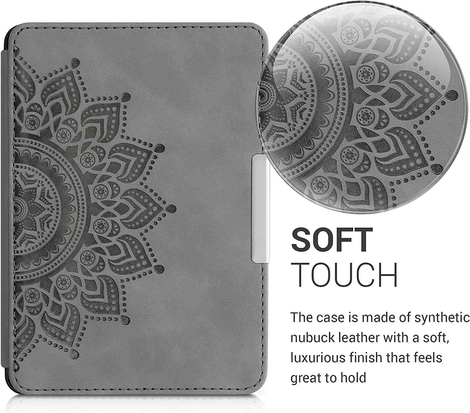 Pouzdro KW Mobile - Rising Sun -  KW4974708 - pro Amazon Kindle Paperwhite 1/2/3 - šedé