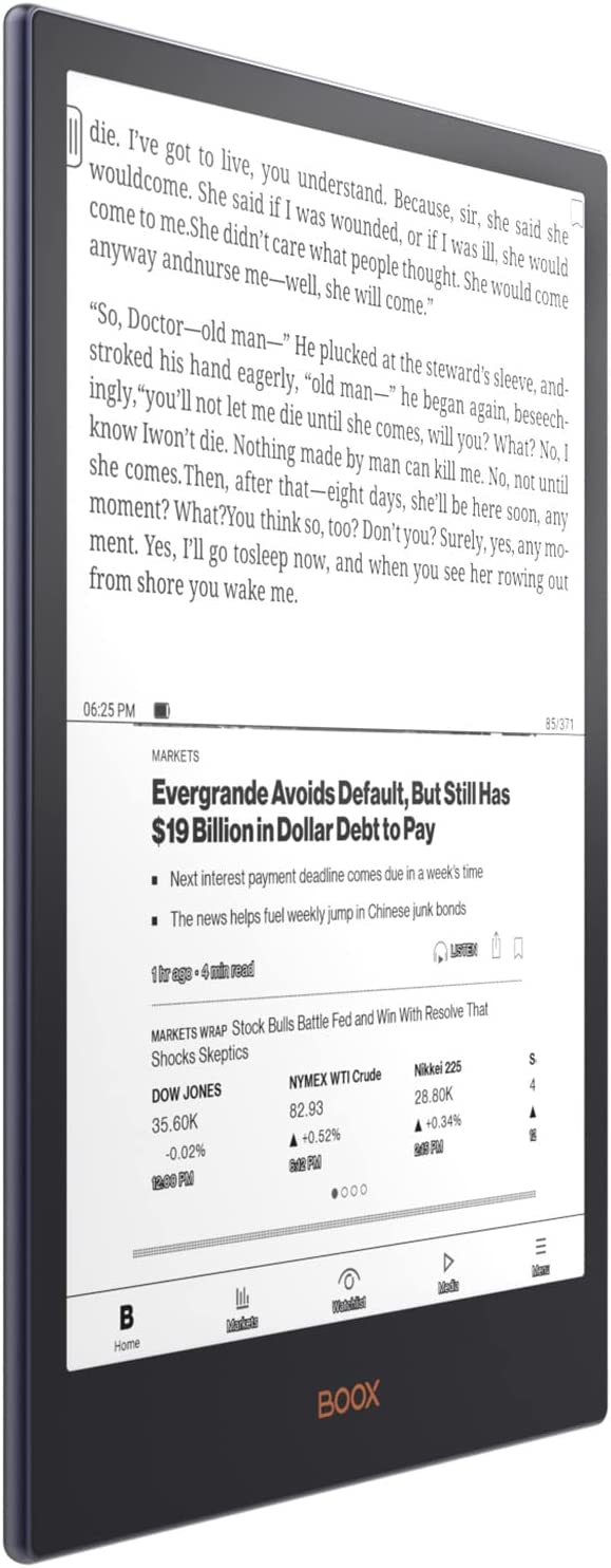 Onyx Boox Note 5 - 10,3" displej, 64 GB, WiFi, BT, audio, android 11, tmavě modrý