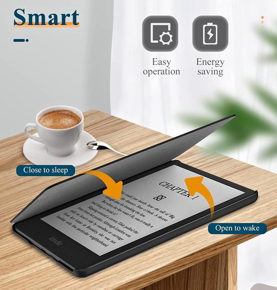 Pouzdro Durable Lock KPW-35 pro Amazon Kindle Paperwhite 5 (2021) - Flower Bush